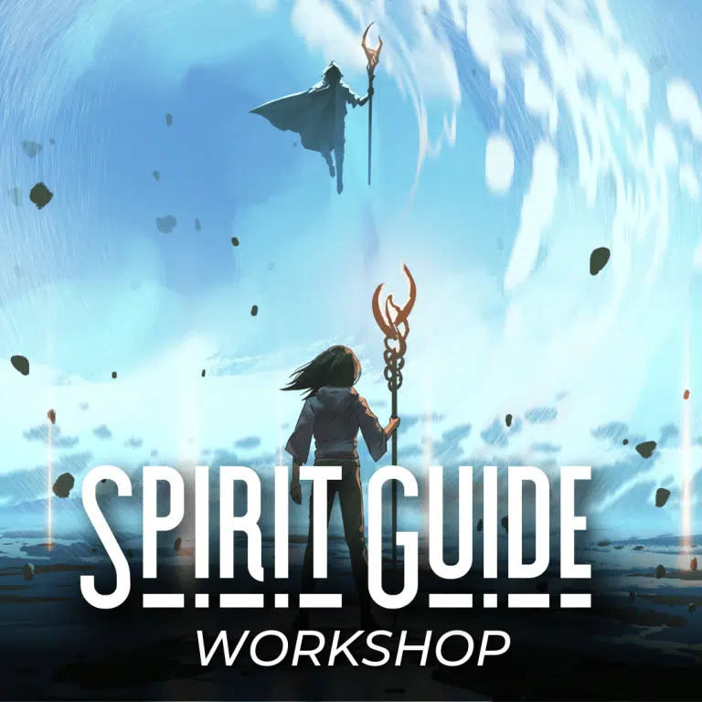 ELIZABETH APRIL SPIRIT GUIDE WORKSHOP PRODUCT GRAPHIC X