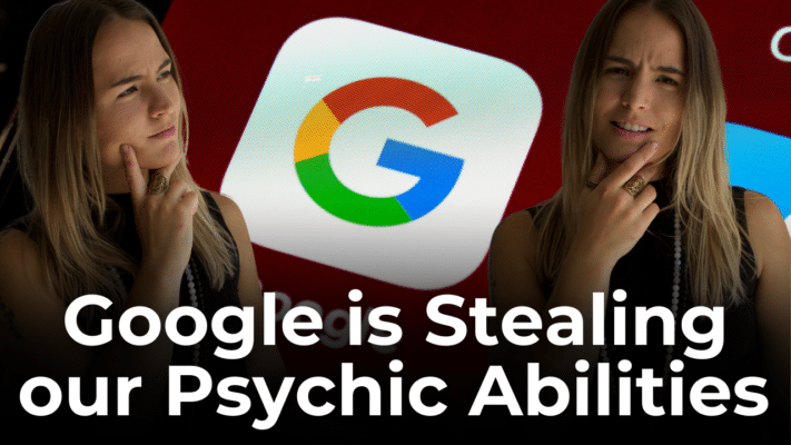 Elizabeth_April Google is Stealing our Psychic Abilities Poster Thumbnail