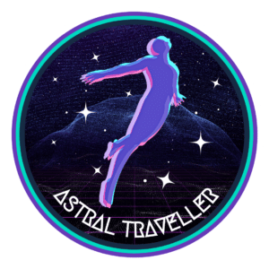 Elizabeth April Astral Travel Workshop Badge