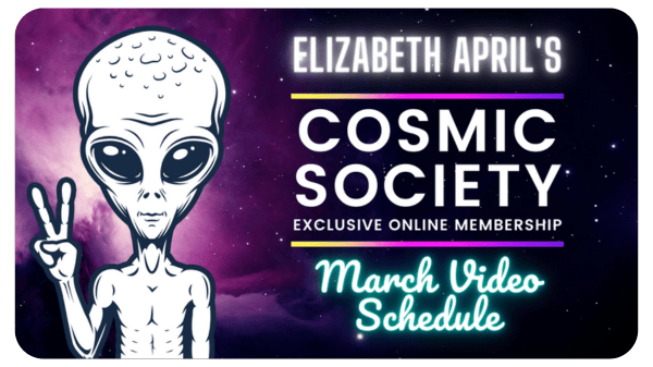 Elizabeth April March 2024 Video Schedule