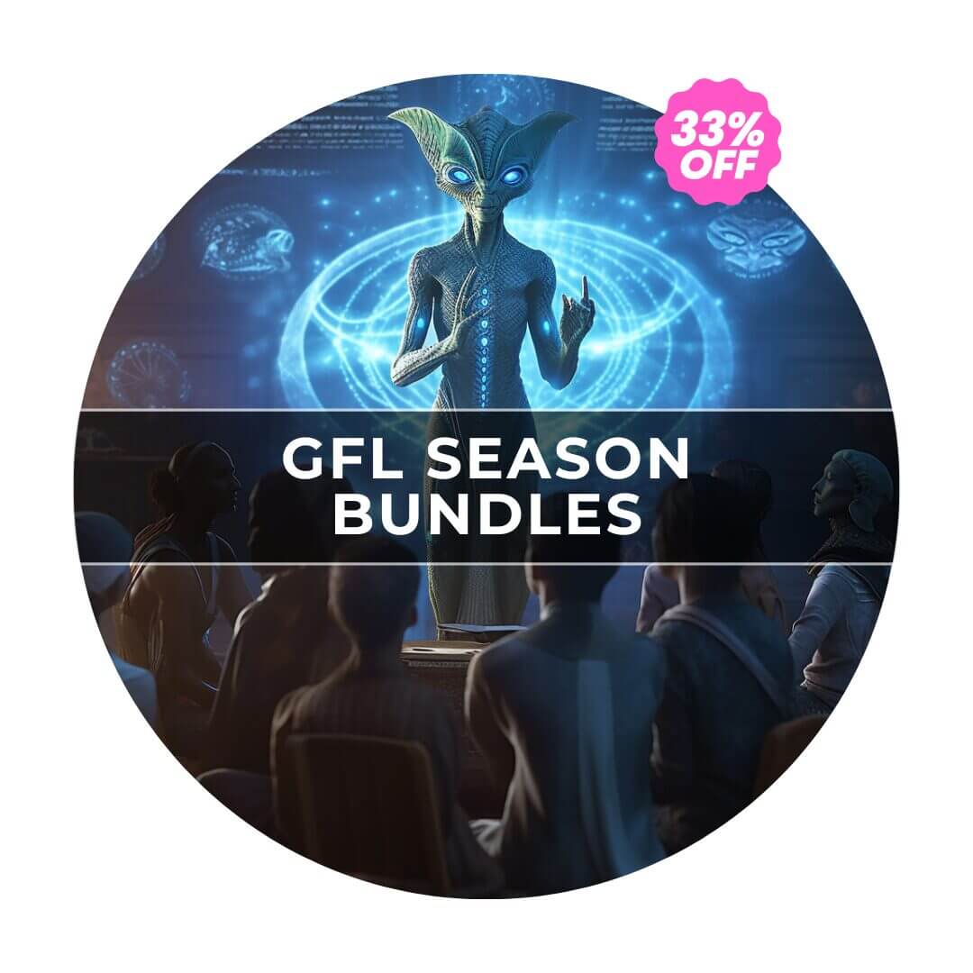 Elizabeth April GFL Season Bundles Shop Circle Sale Badge
