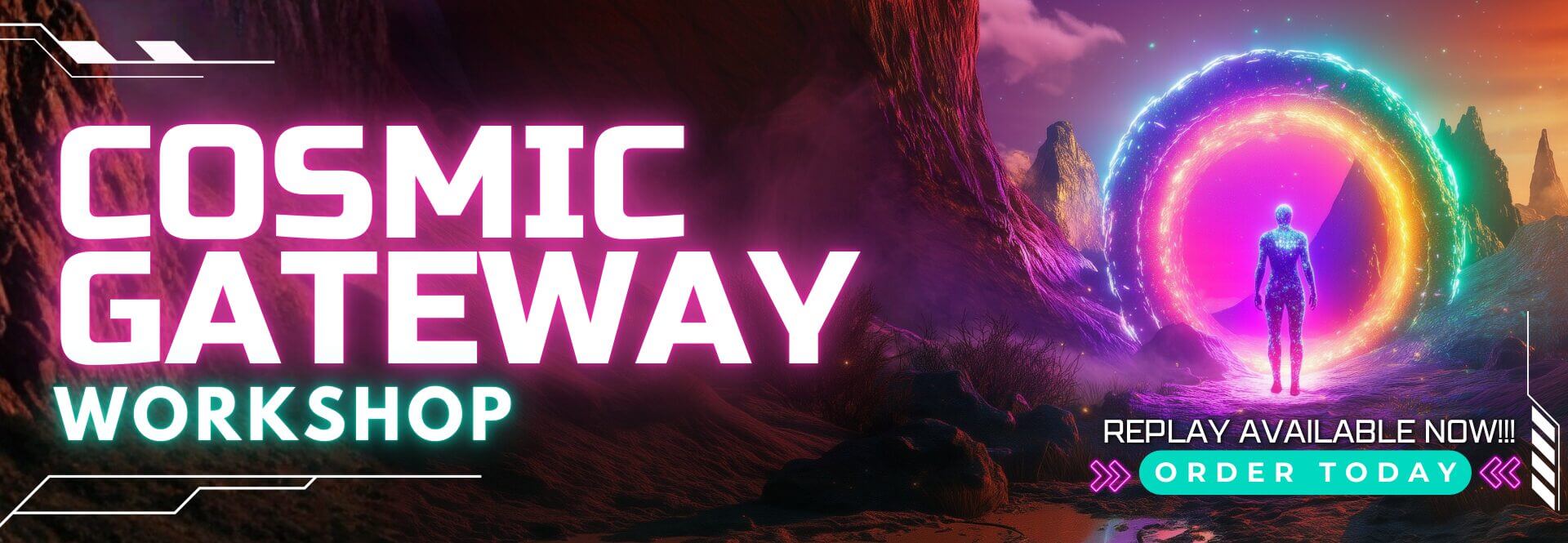 ELIZABETH APRIL 2025 COSMIC GATEWAY WORKSHOP HERO BANNER